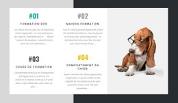 L'Académie Des Dresseurs De Chiens - HTML Builder Drag And Drop