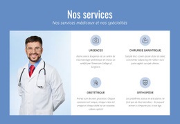 Services De Thérapie Complets - HTML Builder