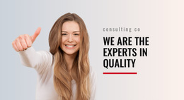 Experts In Quality - Best HTML5 Template