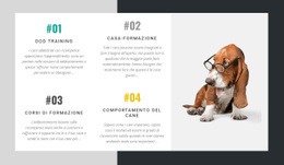 L'Accademia Per Addestratori Di Cani - Modello HTML5 Reattivo
