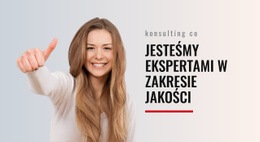 Witryna WordPress Dla Eksperci Od Jakości