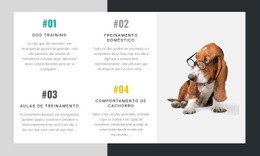 A Academia Para Treinadores De Cães - Modelo HTML5 Pronto Para Usar