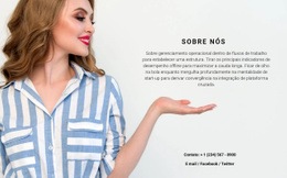 Estamos Felizes Em Ver Você - Modelo HTML