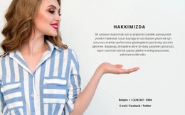 Seni Gördüğümüze Sevindik - Basit Web Sitesi Şablonu