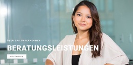 Hilfe Für Ihr Unternehmen Einzelseitenvorlage