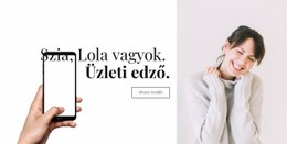 Segítség A Vállalkozás Építésében Ingyenes CSS Webhelysablon