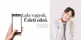 Segítség A Vállalkozás Építésében – WordPress Sablon