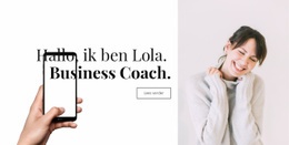 Hulp Bij Het Opbouwen Van Een Bedrijf - Gratis Website-Ontwerp