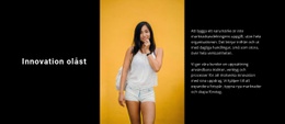 Affärsinnovation - Responsiva Webbplatsmallar