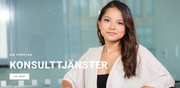 Hjälp För Ditt Företag - HTML- Och CSS-Mall