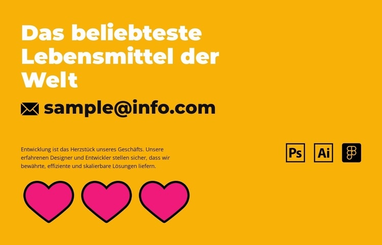 Die Geschichte der Pizza Website Builder-Vorlagen