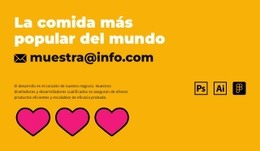 Creador De Sitios Web Exclusivo Para La Historia De La Pizza.