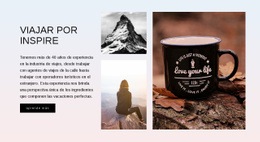 Viaja Inspirado En La Naturaleza - HTML Page Maker