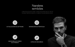 Servicios Y Foto Oscura - HTML File Creator