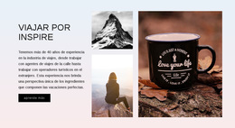 Viaja Inspirado En La Naturaleza - Tema Gratuito De WordPress