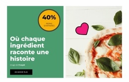 Excellente Pizza - Conception Créative De Sites Polyvalents