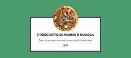 Progettazione Di Siti Web Premium Per Questa Pizza È Così Buona