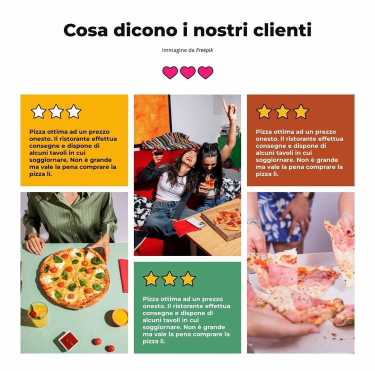 Sembrano un'azienda a conduzione familiare Mockup del sito web