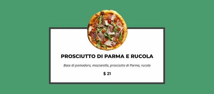 Questa pizza è così buona Modello