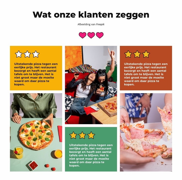 Ze zien eruit als een familiebedrijf Bestemmingspagina