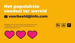 Exclusieve Websitebouwer Voor Het Verhaal Van Pizza