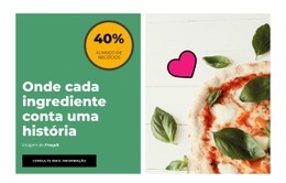 Excelente Pizza - Landing Page Criativa Multiuso