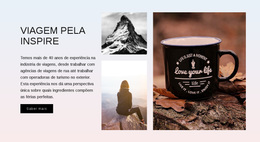 Viagem Inspirada Na Natureza - Tema WordPress Gratuito