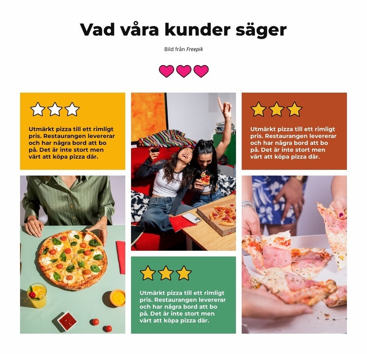 De ser ut som ett familjeföretag CSS -mall