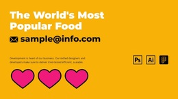 The Story Of Pizza - Create Amazing Template