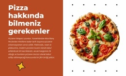 Parma Jambonu Ve Roka - HTML Template Generator