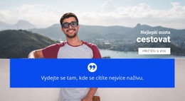 První Krok K Cestování – Vytvořte Úžasnou Šablonu