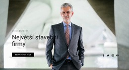 Největší Obchodní Stavba – Stažení Šablony HTML