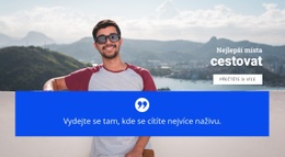 Ohromující Téma WordPress Pro První Krok K Cestování