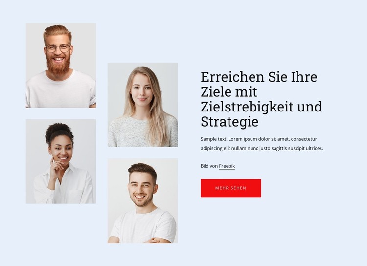 Lernen Sie unser Expertenteam kennen CSS-Vorlage