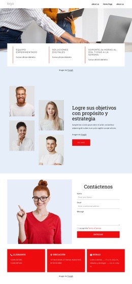 Háblanos De Tu Proyecto - Diseño De Sitio Web Sencillo