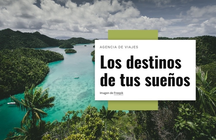 Favoritos de los viajeros Página de destino