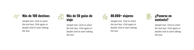 Planifica un viaje con nuestra agencia Plantilla CSS