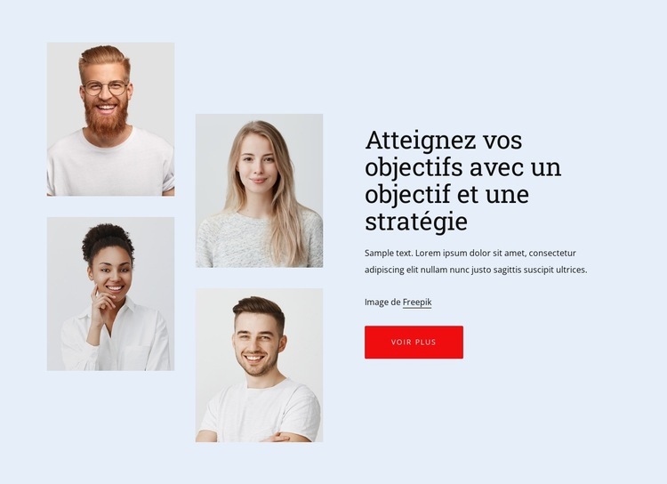 Rencontrez notre équipe d'experts Conception de site Web