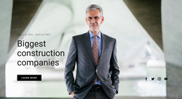 Biggest Business Construction - Page Builder Templates Free