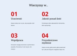 Postępujemy Właściwie Dla Naszych Klientów - Create HTML Page Online