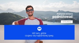 Pierwszy Krok Do Podróży - HTML Web Page Builder