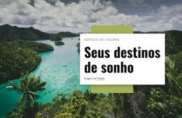 Favoritos Dos Viajantes Página De Destino