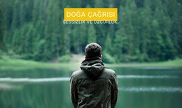 Tam Hizmet Lüks Tesis - Ücretsiz Tek Sayfalık Web Sitesi