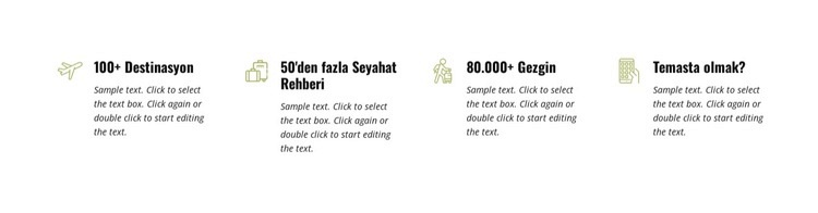 Acentamızla bir gezi planlayın Web Sitesi Mockup'ı