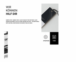 Markenbuchdesign – Joomla-Template 2025