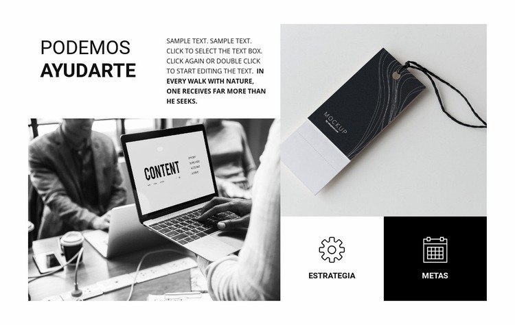 Diseño de libro de marca Creador de sitios web HTML