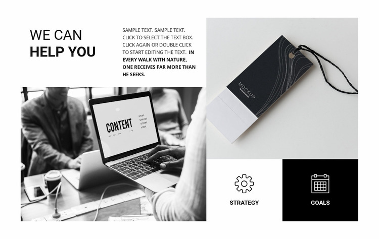 Brand book design Website Mockup