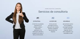Servicios De Consultoría Empresarial Página Única