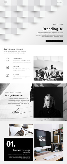 Negócio Futurista De Destaque - Tema WordPress Responsivo