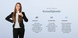 Affärsrådgivningstjänster - Premium WordPress-Tema